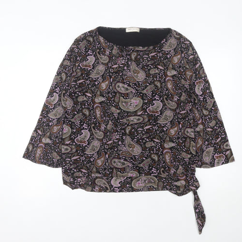 Bonmarché Women’s Multicoloured Paisley Tunic Blouse Size L