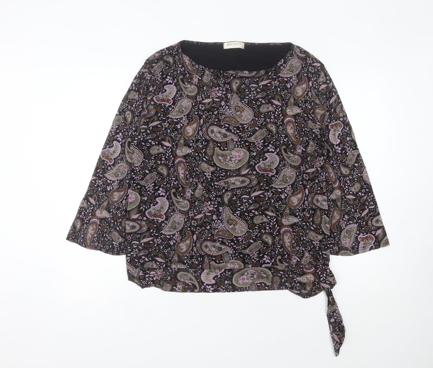 Bonmarché Women’s Multicoloured Paisley Tunic Blouse Size L