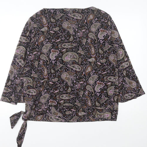 Bonmarché Women’s Multicoloured Paisley Tunic Blouse Size L