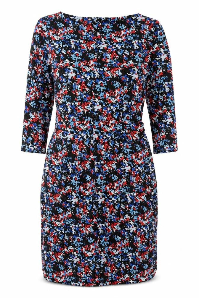Front view of Precis Petite Women's Multicoloured, size 10, Sheath Knee Length Dress