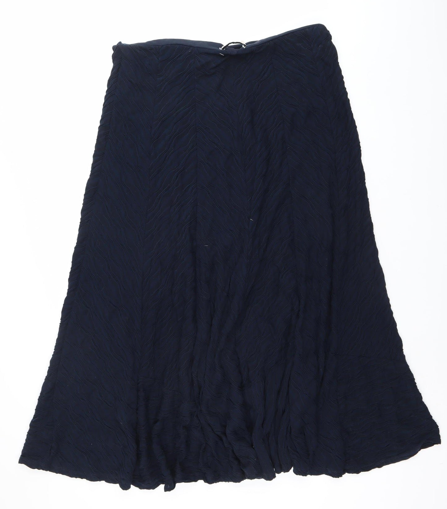 Marks and Spencer Women's Blue Size 18 A-Line Midi Skirt