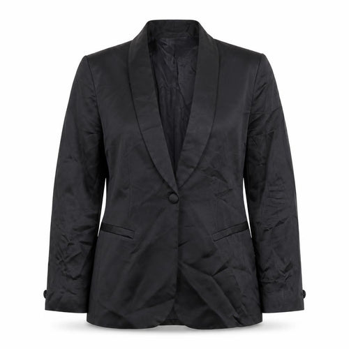 Marks and Spencer Women’s Black Size 10 Tuxedo Blazer Shawl Collar