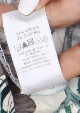 Wallis Petite Womens Multicoloured Floral Blouse Size 16 Viscose