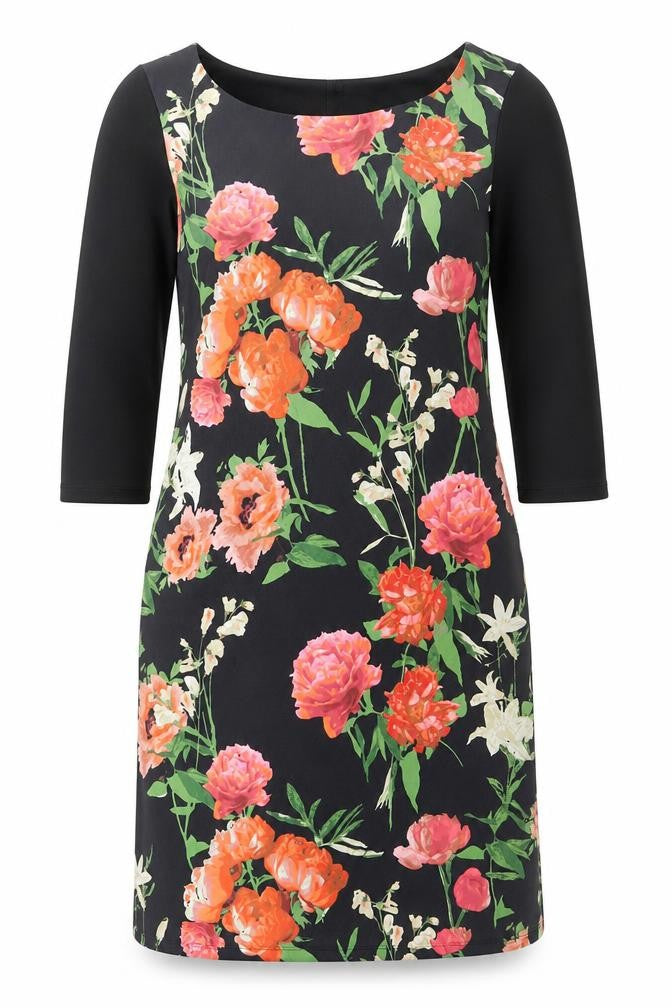 Laura Ashley Women’s Multicoloured Floral Shift Dress Size 10