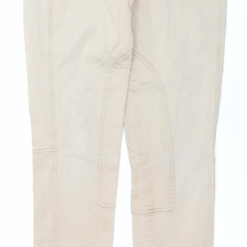 Laura Ashley Women’s Beige Straight Jeans Size 10 Regular Cotton Blend