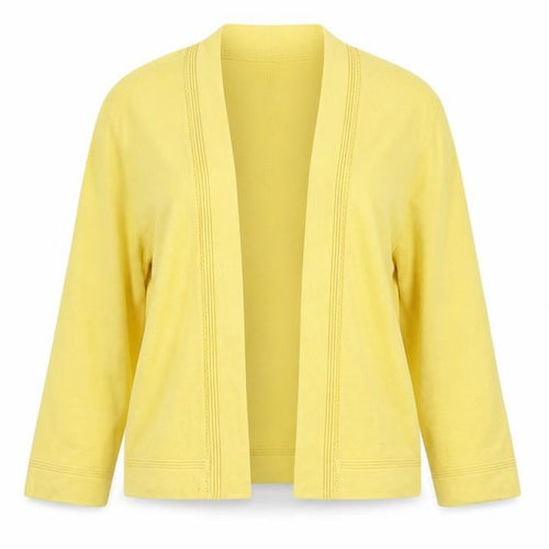 Precis Petite Women's Yellow Cardigan Small Petite Lightweight Knit