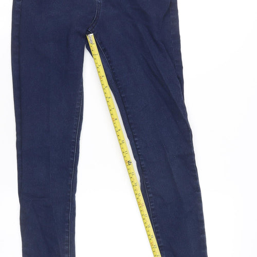 Forever 21 Women’s Blue Skinny Jeans Size 10 Slim Fit Denim Stretch