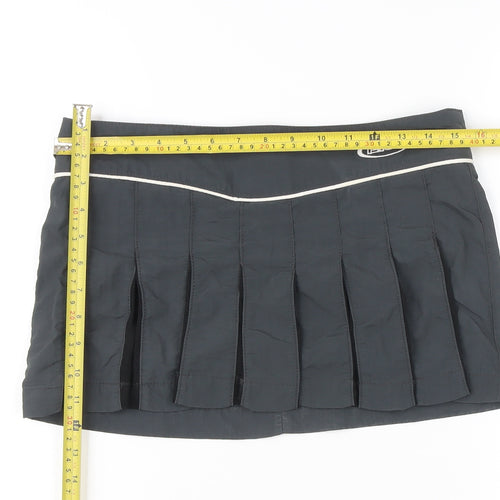iets frans Women’s Black Pleated Short Skirt Size S Casual Summer