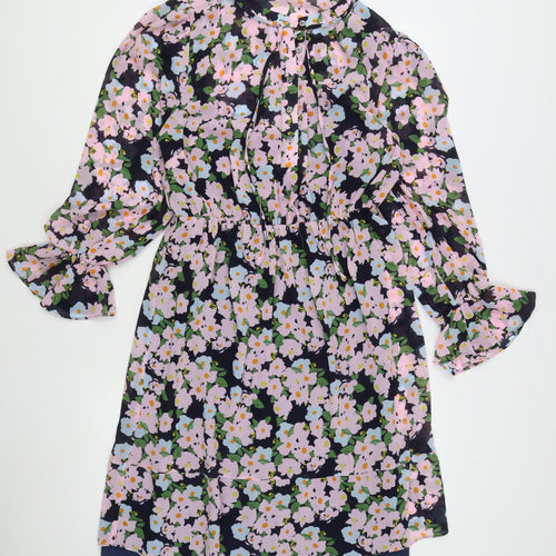 J.Crew Mercantile Women's Multicolour Floral A-Line Dress Size S