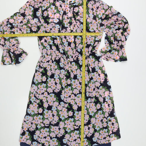 J.Crew Mercantile Women's Multicolour Floral A-Line Dress Size S