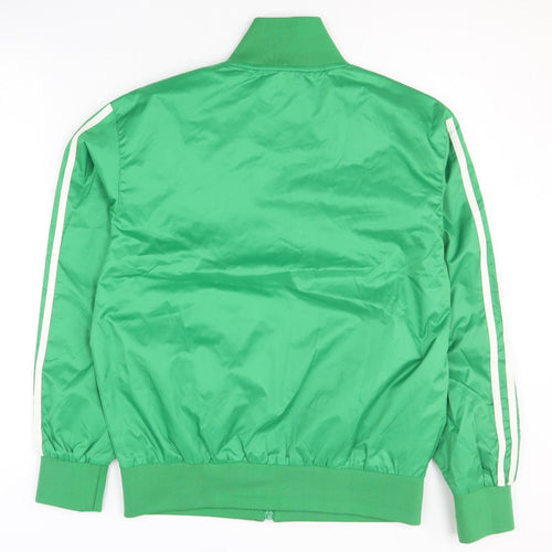 adidas Men’s Green XL Track Jacket Football Sports Full Zip