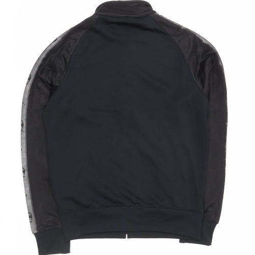 Champion Men’s Black Medium Track Jacket Full Zip Logo Sports