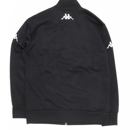 Kappa Men’s Black S Track Jacket Germany Flag Colourblock Full Zip