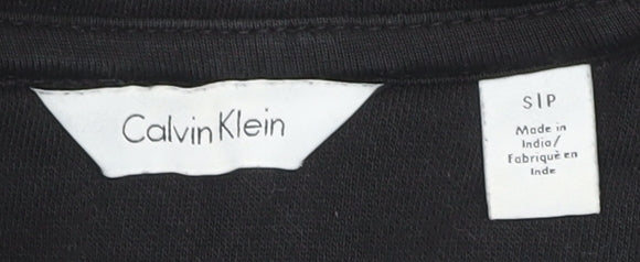 Calvin Klein Men’s Grey Track Jacket S Regular Fit Full Zip Athleisure