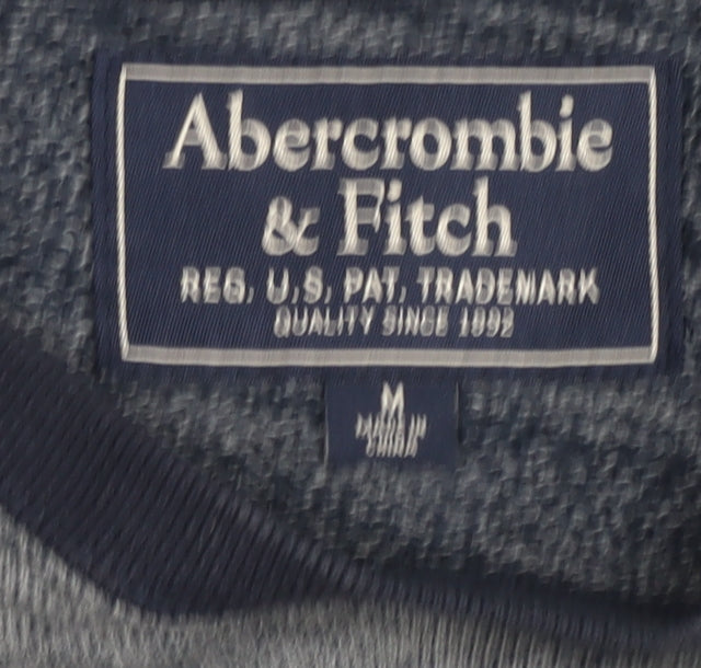 Abercrombie & Fitch Men’s Grey Slim Fit Pullover Sweatshirt M