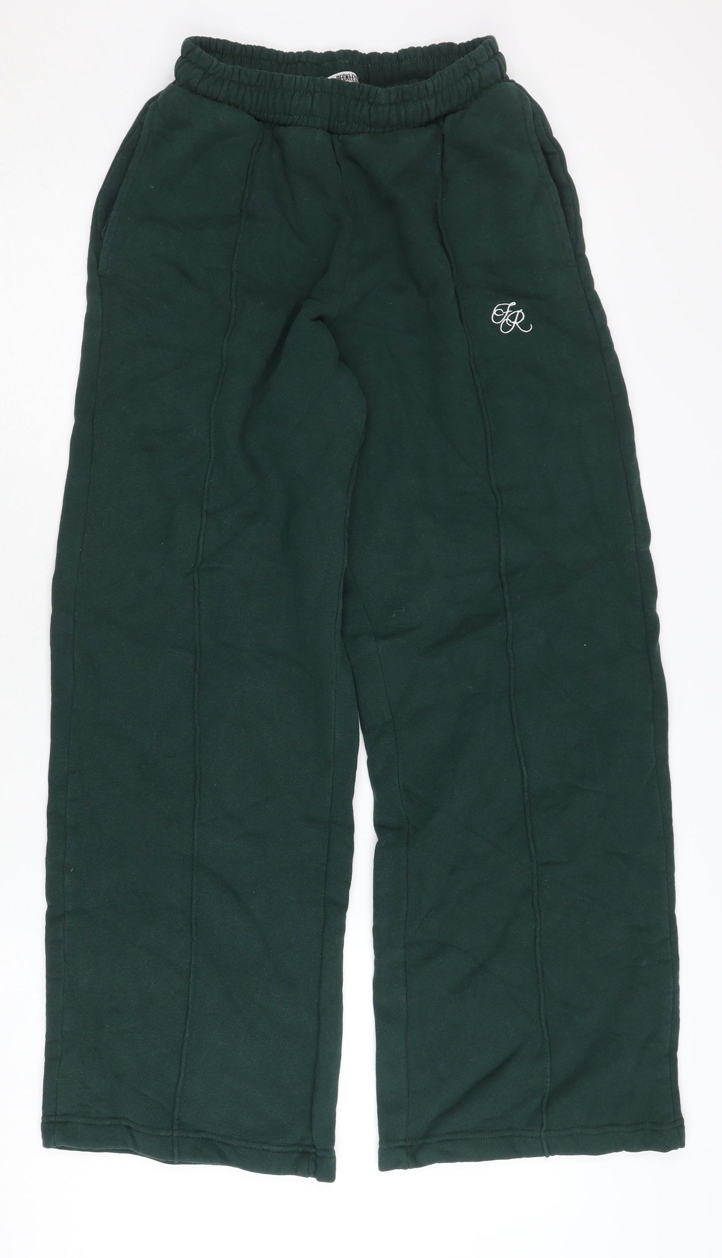 4th & Reckless Women's Green XS Straight Leg Sweatpants