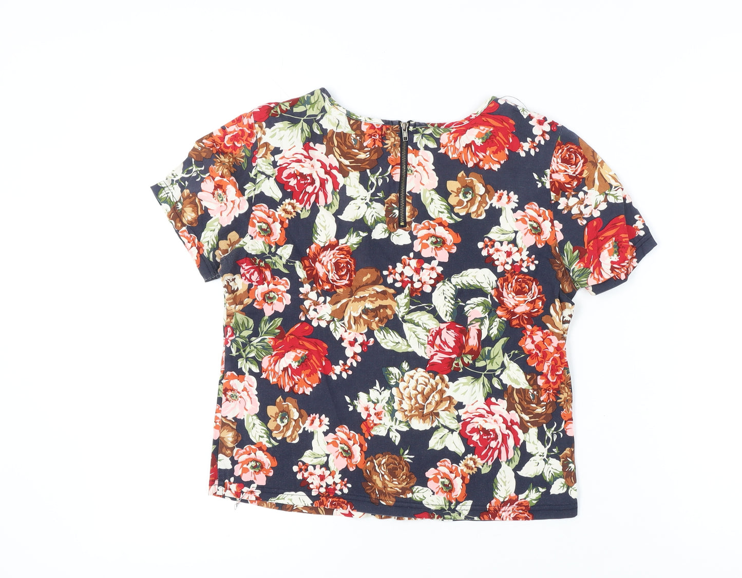She Traveled Women's Multicoloured Floral Blouse Size S