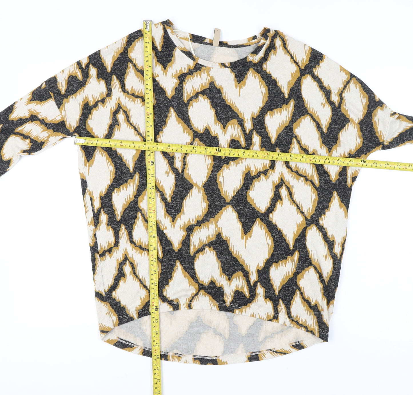 Soyaconcept Womens Multicoloured Animal Print Knit Blouse S