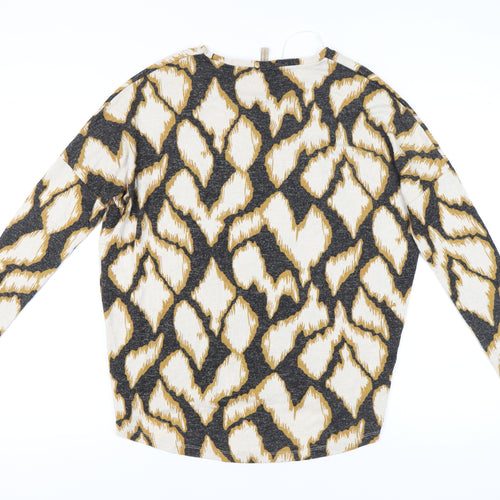 Soyaconcept Womens Multicoloured Animal Print Knit Blouse S