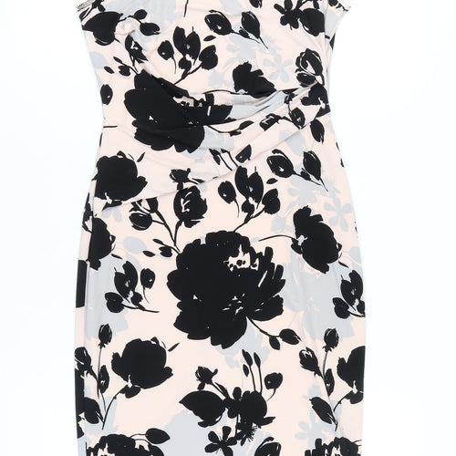 Coast Women’s Multicoloured Size 8 Sheath Knee Length Dress