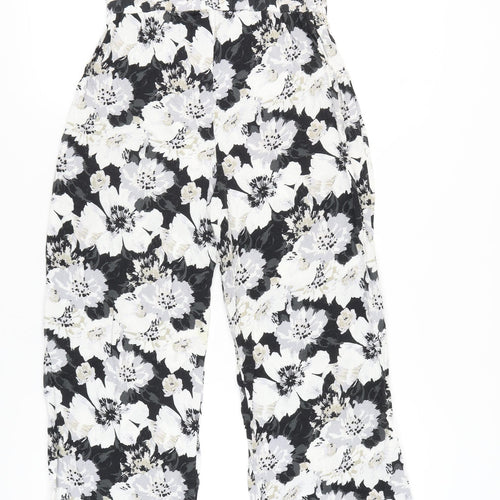 Next Women's Multicoloured Floral Strapless Jumpsuit Size 10
