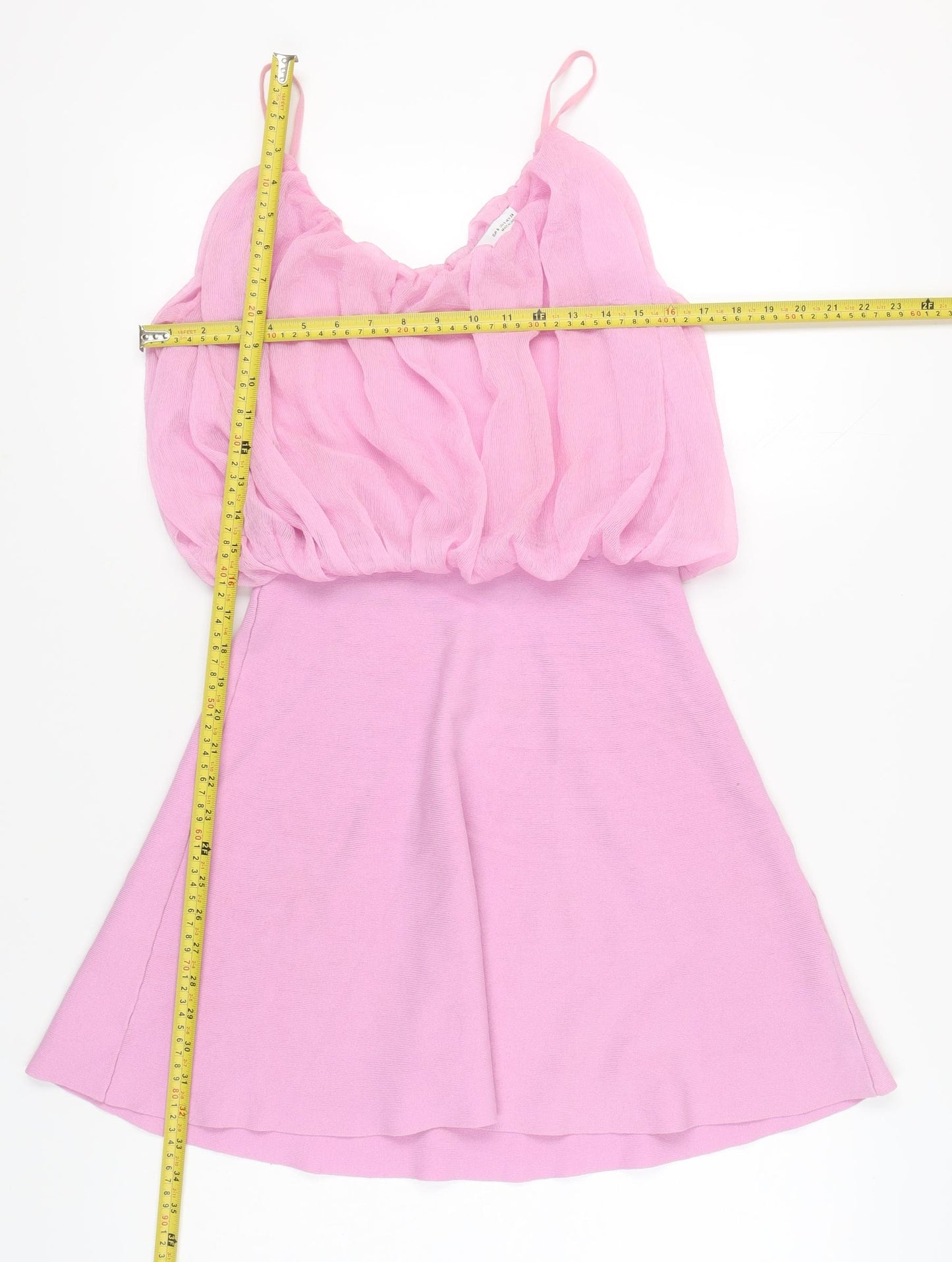 ZARA Women’s Pink A-Line Sleeveless Short Dress Size 8