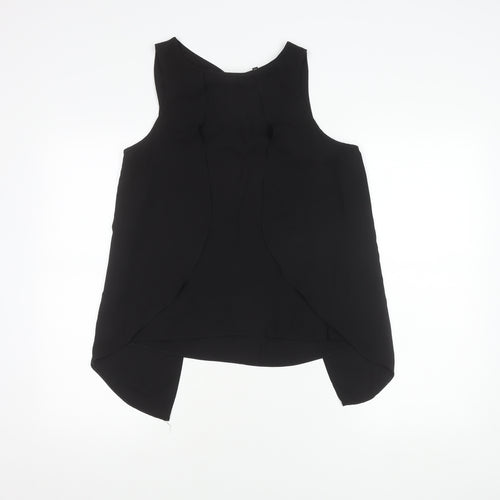 River Island Women’s Black Size 12 Sleeveless Blouse
