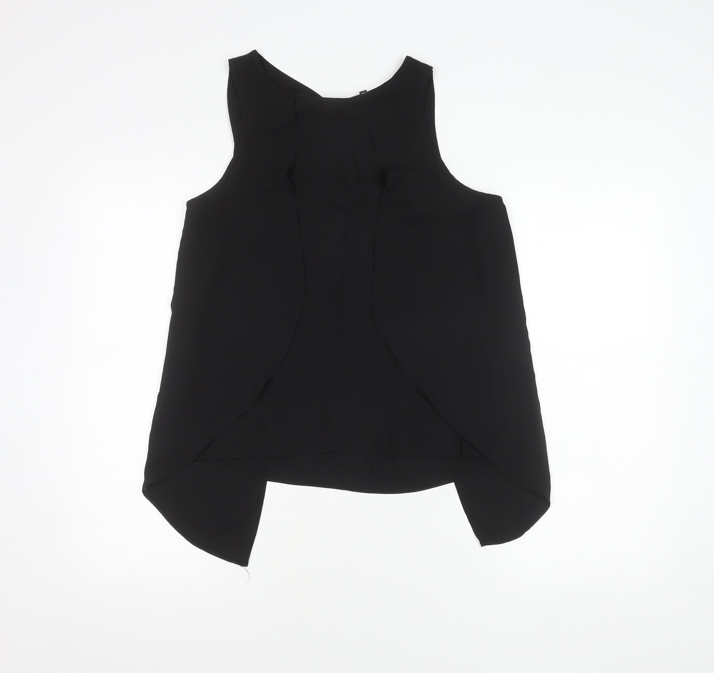 River Island Women’s Black Size 12 Sleeveless Blouse