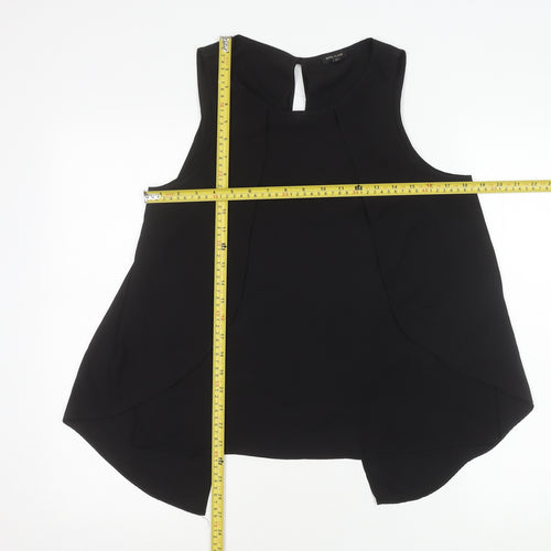 River Island Women’s Black Size 12 Sleeveless Blouse