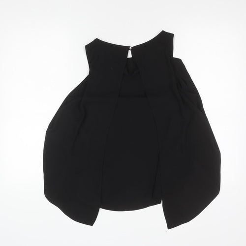 River Island Women’s Black Size 12 Sleeveless Blouse