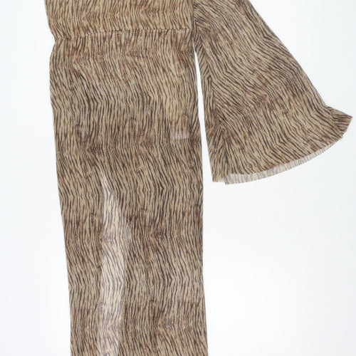 ASOS Women’s Brown Animal Print Bodycon Maxi Dress UK 10