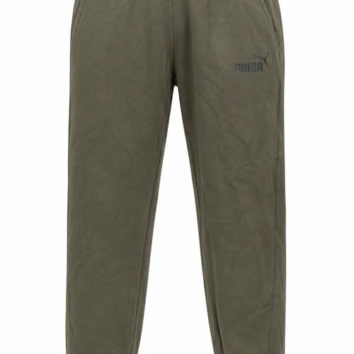 Puma Men's Green Jogger Trousers S Regular Fit Elastic Waist Cuffed