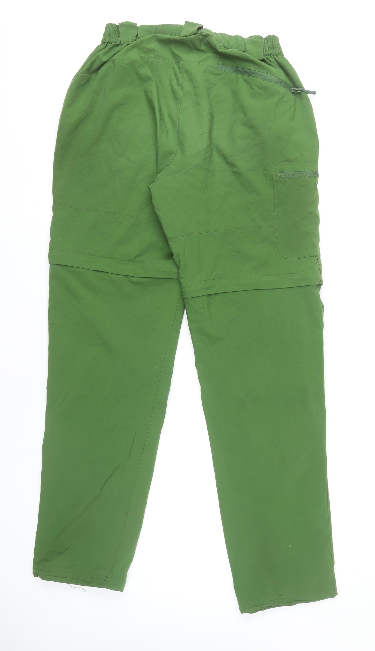 Izas Men's Green XL Cargo Convertible Outdoor Trousers