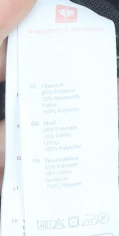 Engelbert Strauss Men’s Black 33S Cargo Work Trousers Reflective Pockets