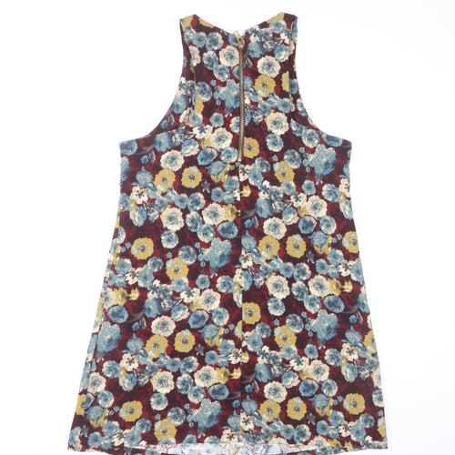 Danity Women’s Multicoloured Floral Shift Dress M Sleeveless