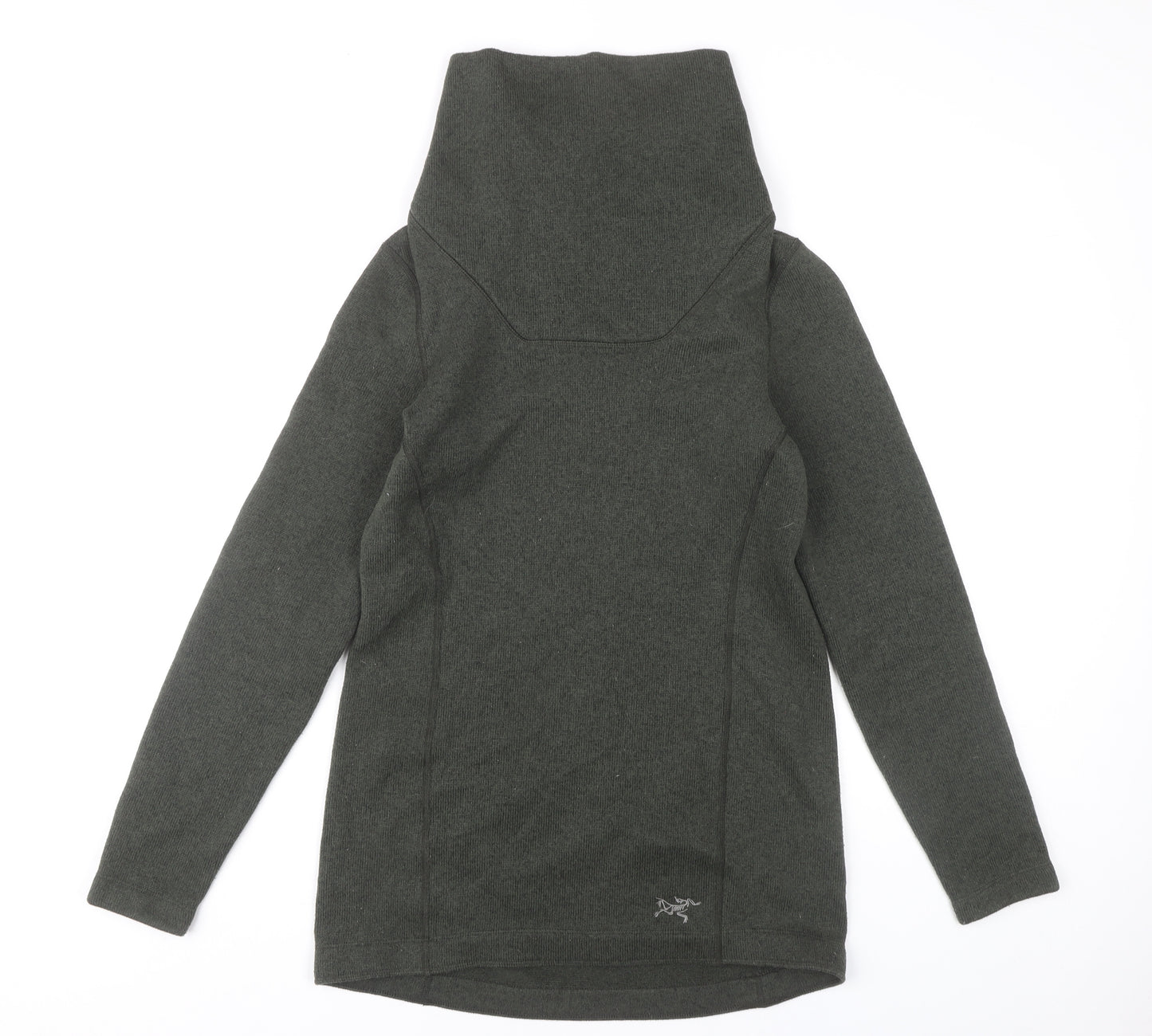 Arc'teryx Women's Green M Pullover Fleece Sweatshirt High Neck Hiking