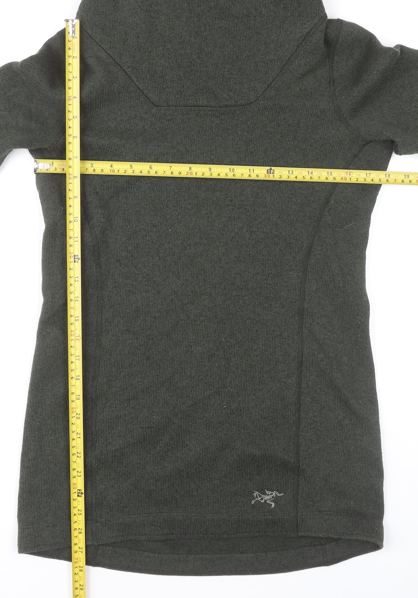 Arc'teryx Women's Green M Pullover Fleece Sweatshirt High Neck Hiking