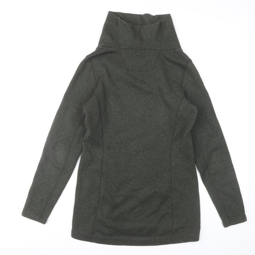 Arc'teryx Women's Green M Pullover Fleece Sweatshirt High Neck Hiking