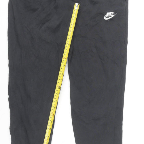 Nike Women’s Black XL Jogger Trousers Cotton Blend Tapered