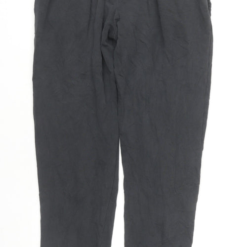 Nike Women’s Black XL Jogger Trousers Cotton Blend Tapered