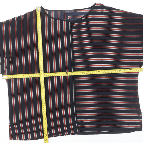 Marks and Spencer Women’s Multicoloured Stripe Blouse UK 18