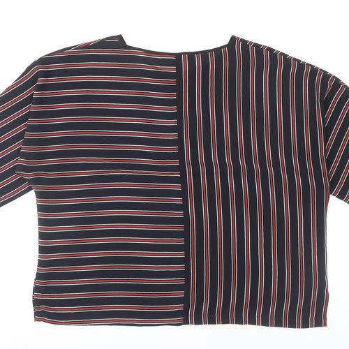 Marks and Spencer Women’s Multicoloured Stripe Blouse UK 18