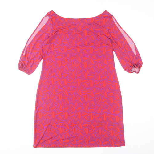 Leota Women’s Multicoloured S Shift Jersey Dress 3/4 Sleeve