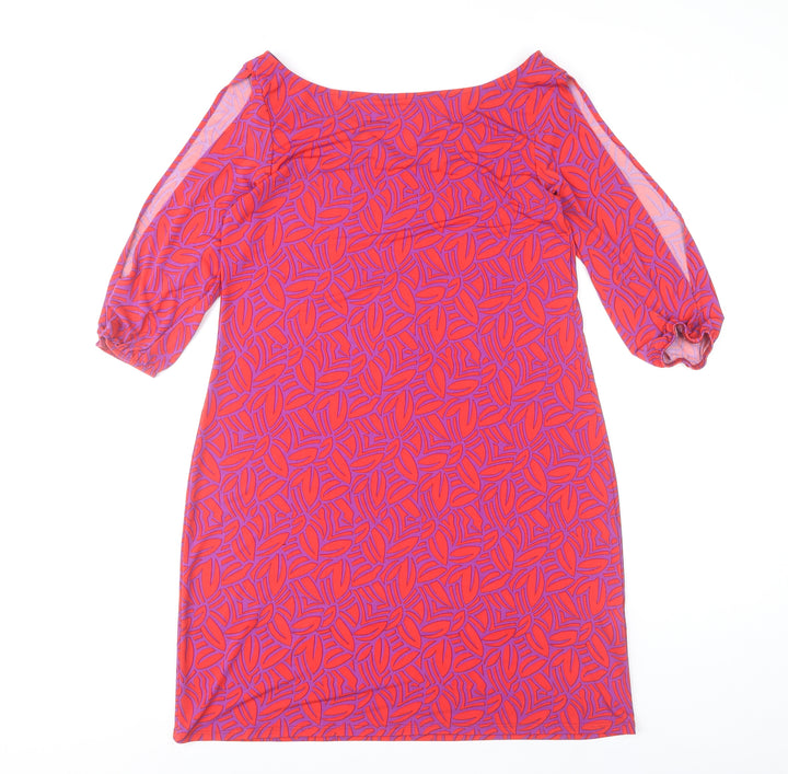 Leota Women’s Multicoloured S Shift Jersey Dress 3/4 Sleeve