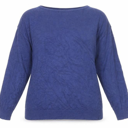 Debenhams Women Blue Size 18 Crew Neck Pullover Jumper