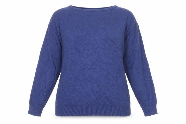 Debenhams Women Blue Size 18 Crew Neck Pullover Jumper