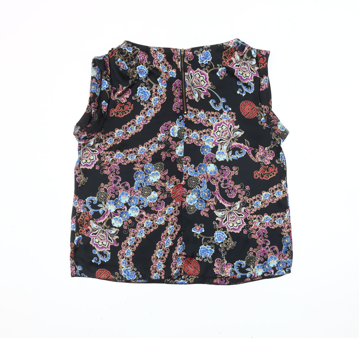 Red Herring Women's Multicoloured Floral Sleeveless Blouse Size 18
