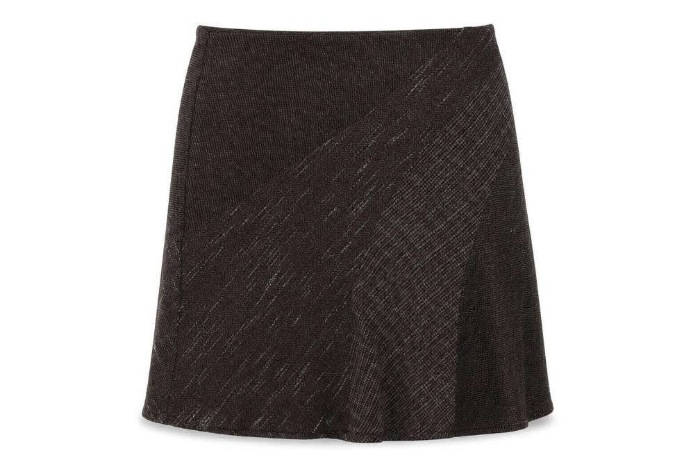 Marks and Spencer Women’s Brown Check A-Line Midi Skirt Size 16