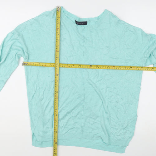 Marks and Spencer Women's Pale Jade Green L Pullover Jumper Knit