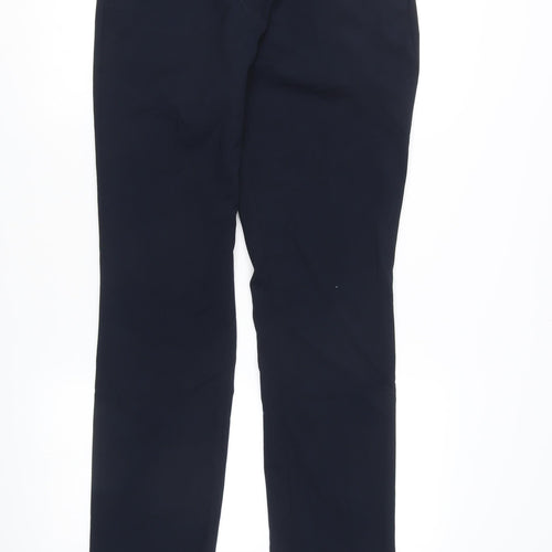 H&M Women’s Black Slim Fit Straight Leg Trousers Size 8 Workwear